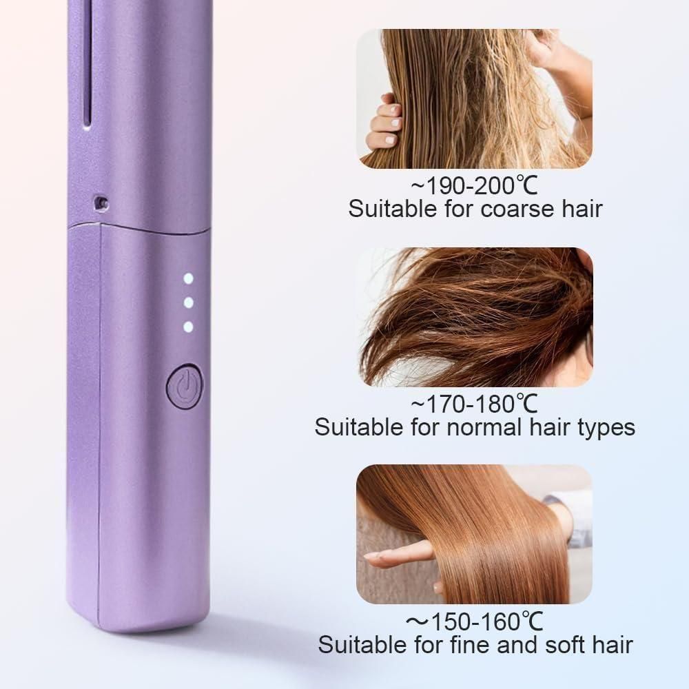 QualtyFit Portable Mini Hair Straightener, Hot comb